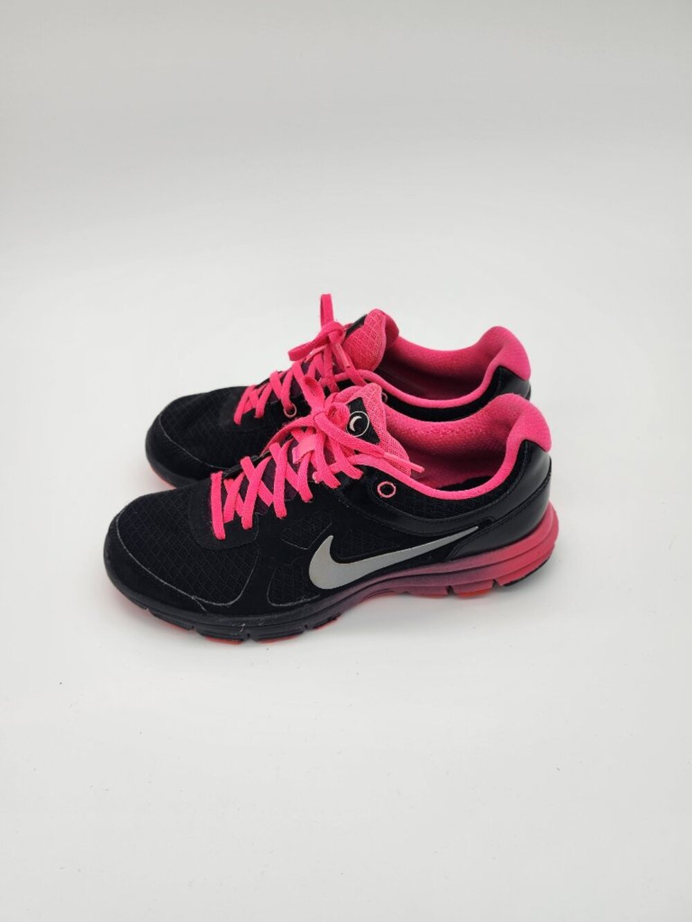 Black/Pink Lunar Forever 2 Nike Running Sneakers | Women's 8.5 - Picture 8 of 13